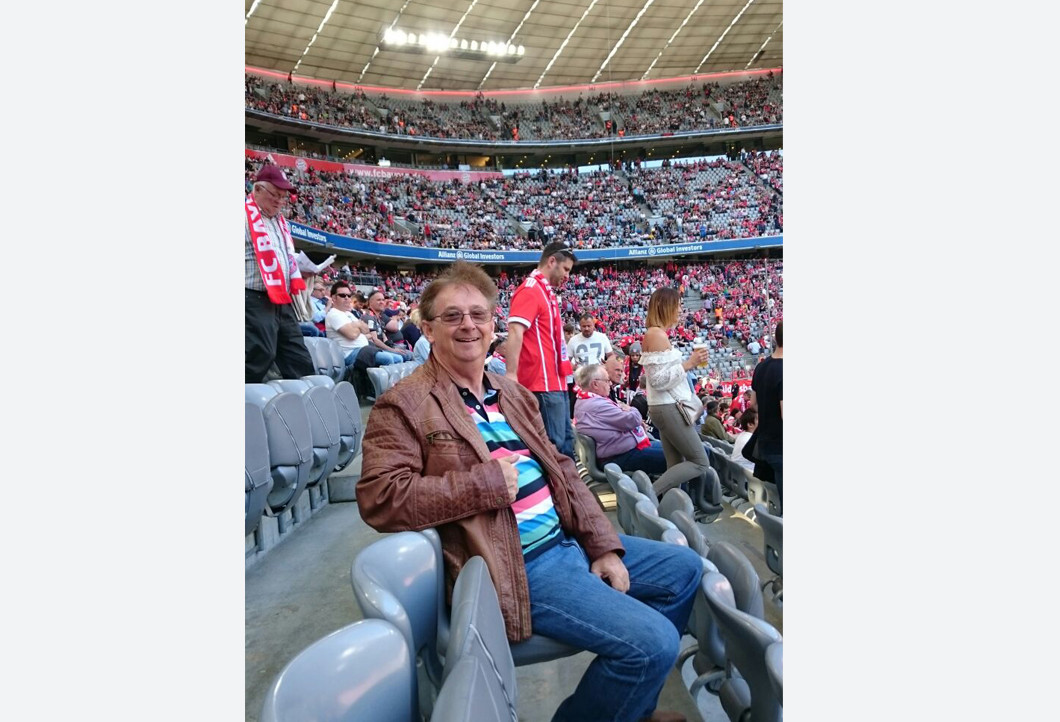 Joachim in der Allianz Arena