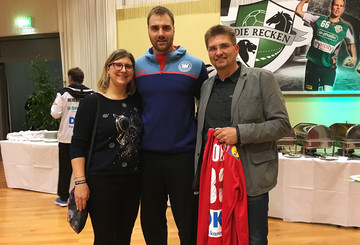 Beim Handball-Länderspiel als VIP