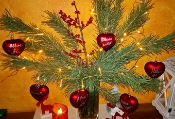 Die Höhner als Weihnachtsschmuck