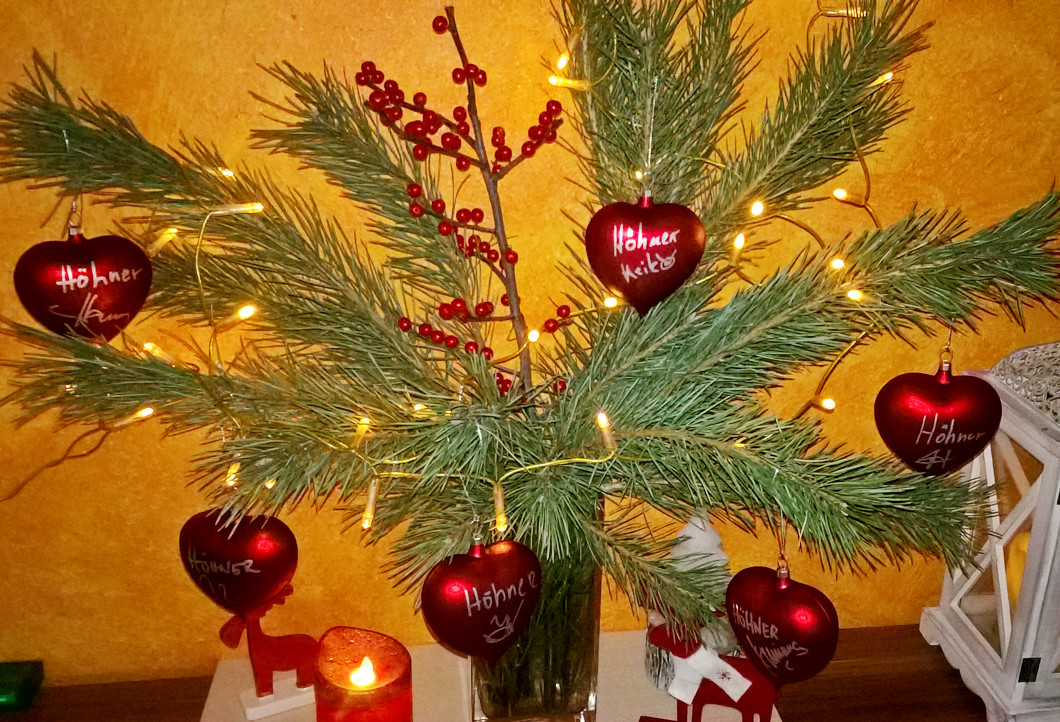 Die Höhner als Weihnachtsschmuck