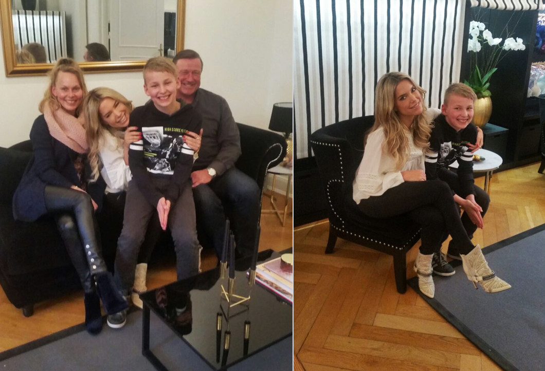 Marcs Familie mit Sylvie Meis Marcs Familie mit Sylvie Meis