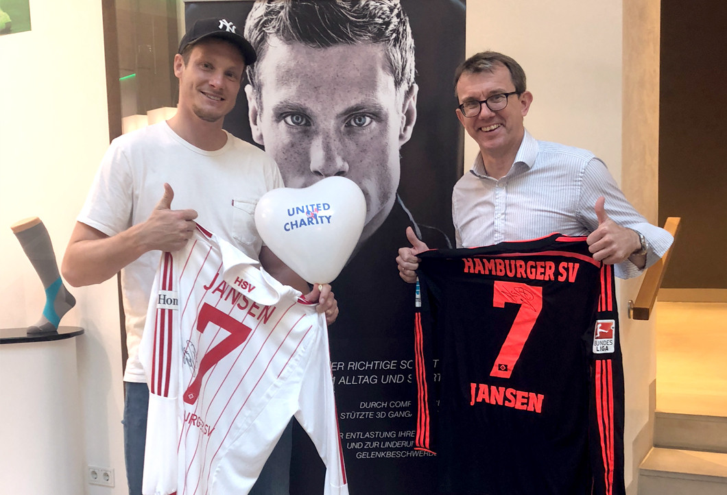 Einen total sympathischen Fußballstar kennengelernt Einen total sympathischen Fußballstar kennengelernt