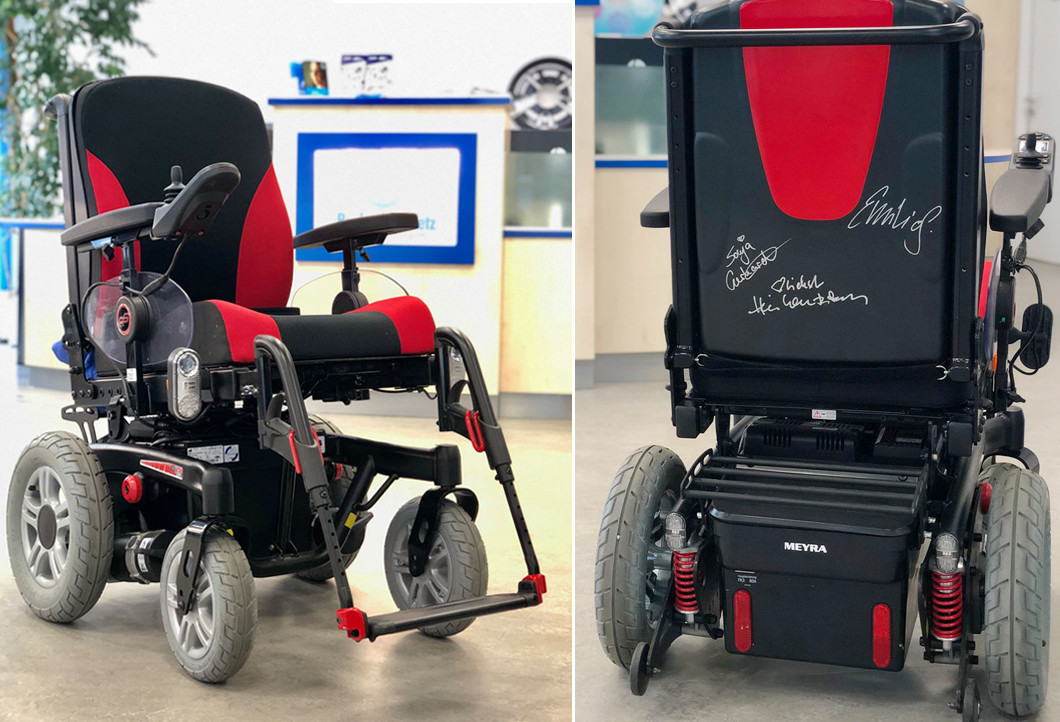 Heiner Lauterbachs Film-Rollstuhl wird ausgestellt