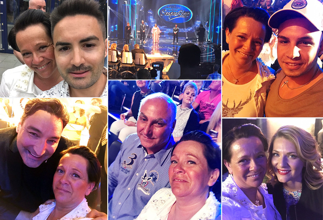 Heike und Thomas beim DSDS-Finale Heike und Thomas beim DSDS-Finale