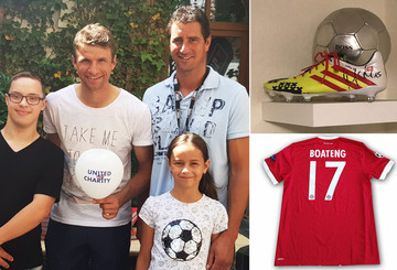 Müller, Hummels and Boateng in our bidder's homes Müller, Hummels and Boateng in our bidder's homes