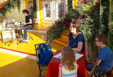 Stefans Familie bei "Immer wieder sonntags" Stefans Familie bei "Immer wieder sonntags"