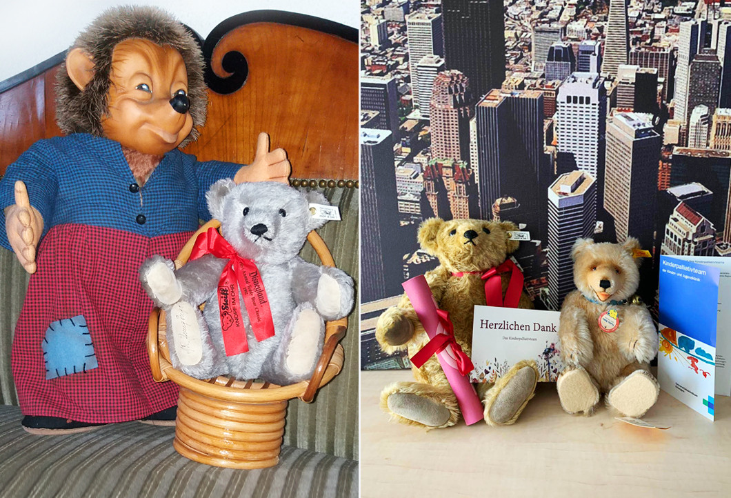 Steiff teddies have new homes Steiff teddies have new homes