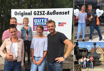 Mit Niklas Osterloh im Filmpark Babelsberg Mit Niklas Osterloh im Filmpark Babelsberg