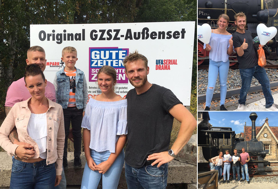 Mit Niklas Osterloh im Filmpark Babelsberg Mit Niklas Osterloh im Filmpark Babelsberg