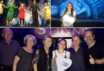 Amélie und ihre Familie beim Musical Amélie und ihre Familie beim Musical