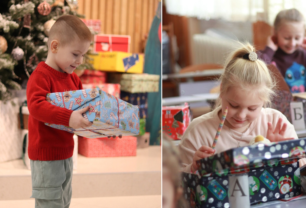 70.452 Geschenke für Kinder in Osteuropa