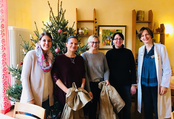 Unser Team in der Kinderkrebsklinik Freiburg