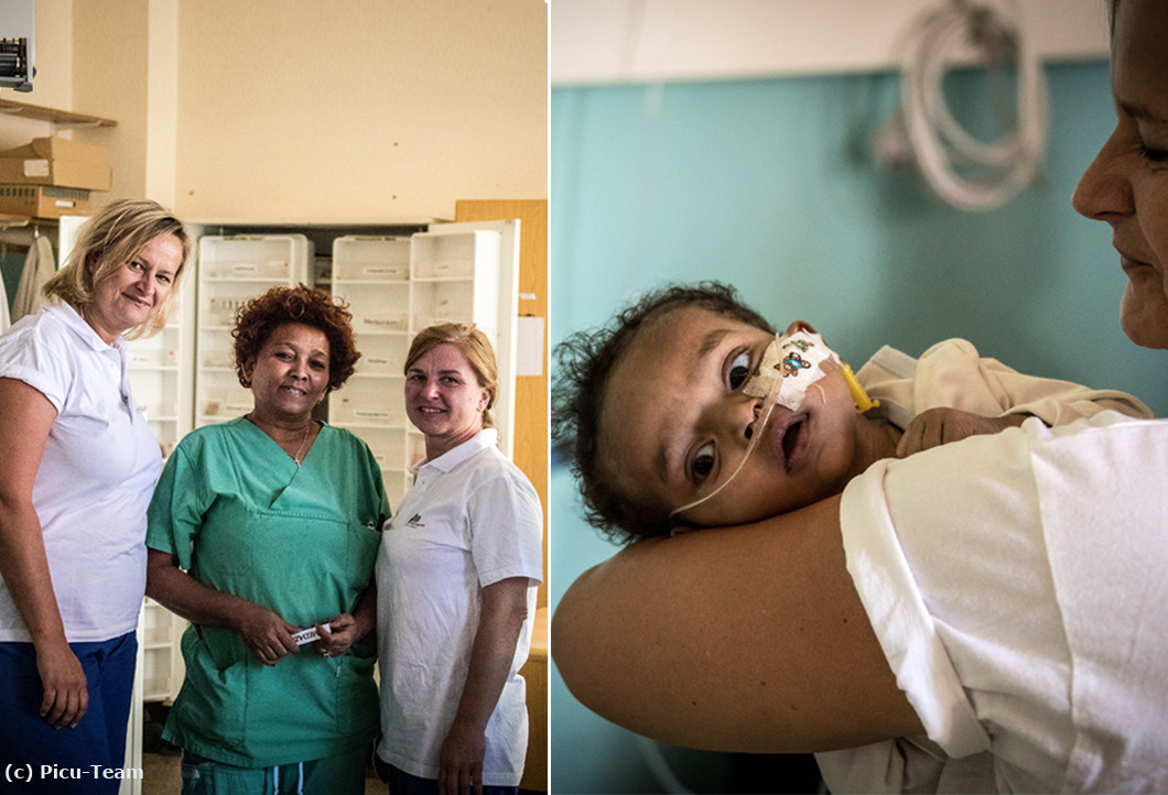 Hilfe für eine Kinderintensivstation in Eritrea Hilfe für eine Kinderintensivstation in Eritrea
