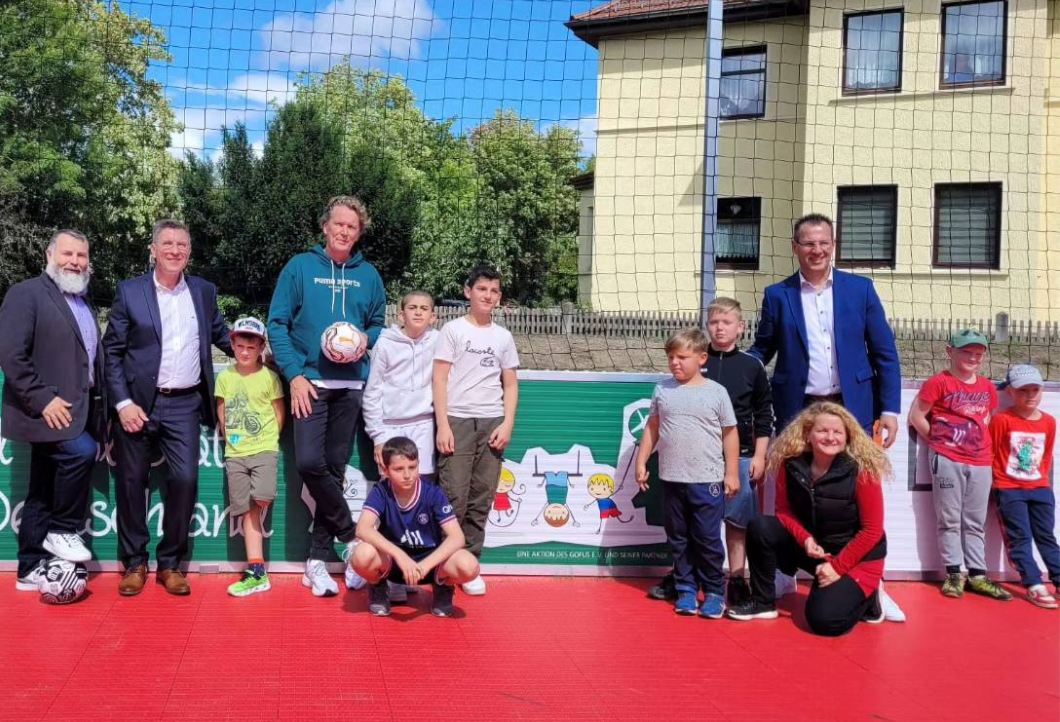 Neue Freizeitanlage für Kinder Neue Freizeitanlage für Kinder