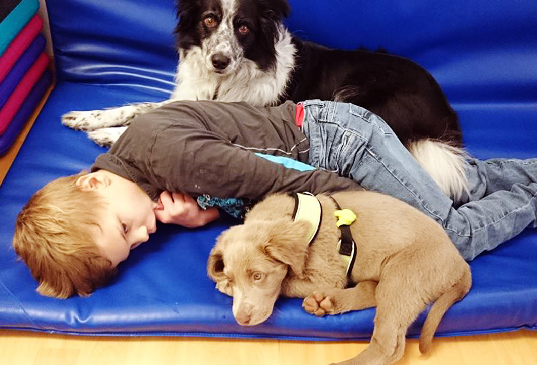 Beschützerinstinkte e.V. unterstützt tiergestützte Therapie für Kinder Beschützerinstinkte e.V. unterstützt tiergestützte Therapie für Kinder