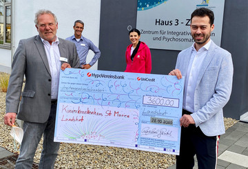 Spende für Kinderkrankenhaus St. Marien Spende für Kinderkrankenhaus St. Marien