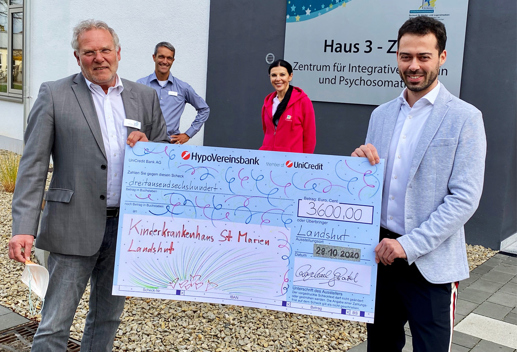 Spende für Kinderkrankenhaus St. Marien Spende für Kinderkrankenhaus St. Marien