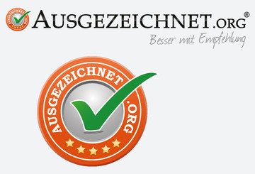 Unsere Bewertungen bei ausgezeichnet.org Unsere Bewertungen bei ausgezeichnet.org
