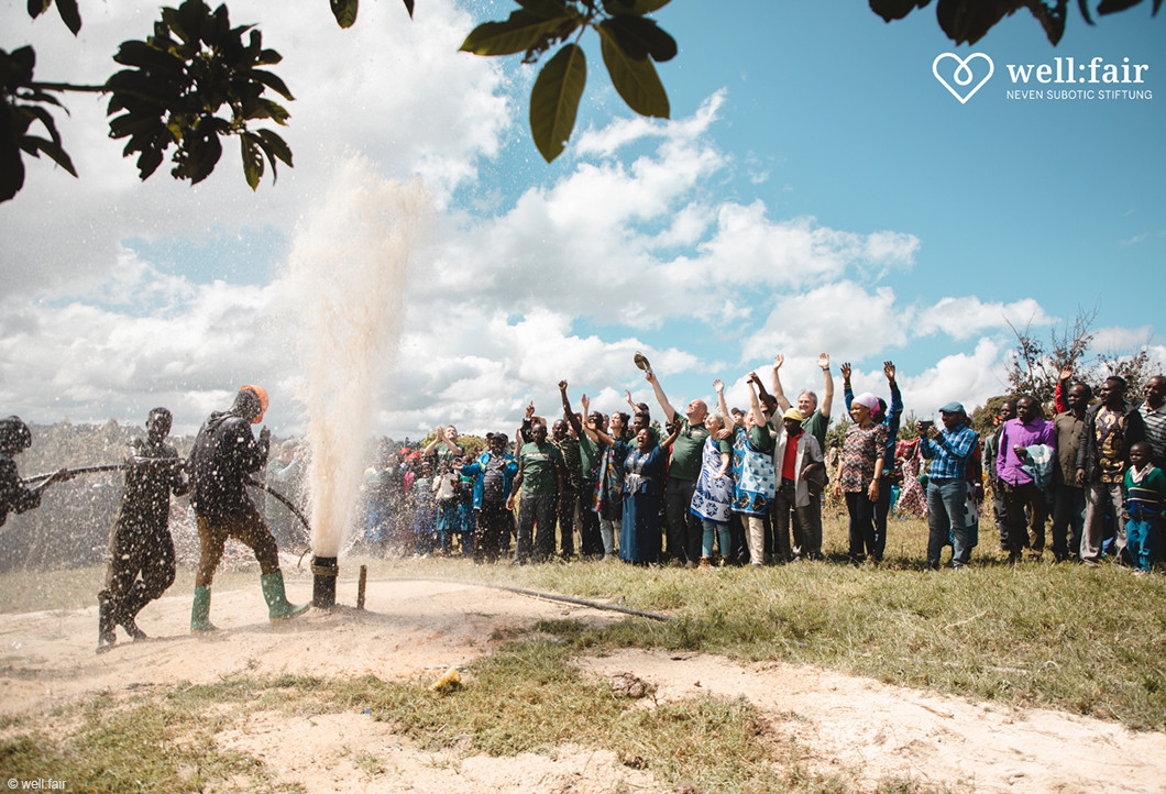 Well:fair ermöglicht Zugang zu Wasser und Hygiene